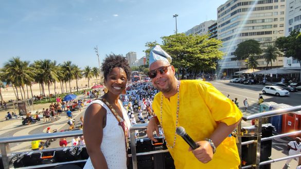 18ª Caminhada em Defesa da Liberdade Religiosa - foto de Thammy Carvalho - Apresentadores