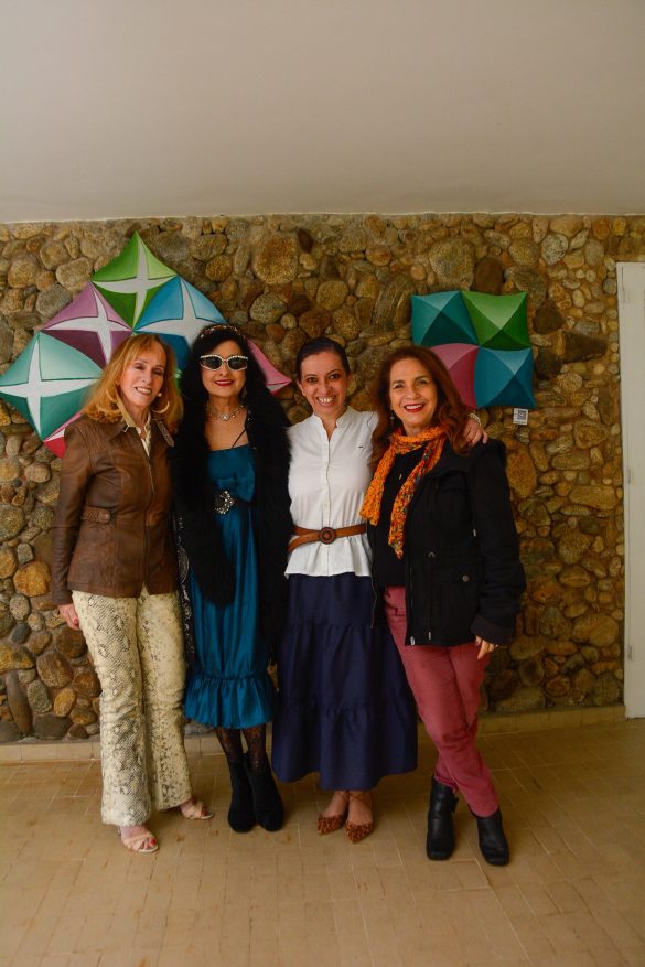 Zizi Magalhães ,Hanna ,josana Valle e Lígia Teixeira