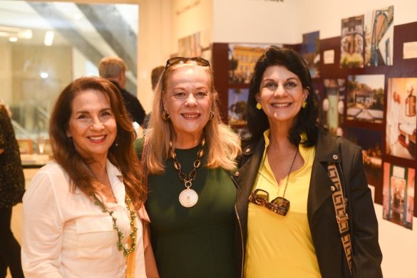 Lígia Teixeira ,Sueli Lobo Lima e Dorys Daher