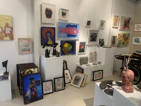 Uma visão geral da Galeria de Arte