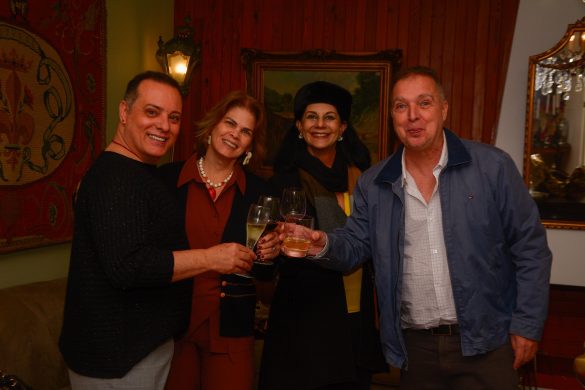 Vinicius Fernandes,Verônica de Rubio ,Dorys Daher e Bayard Boiteux.