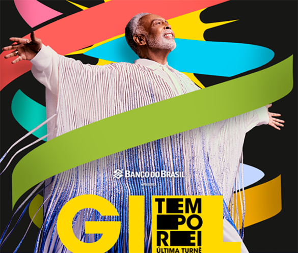 Gilberto Gil anuncia datas de sua última turnê, Tempo Rei