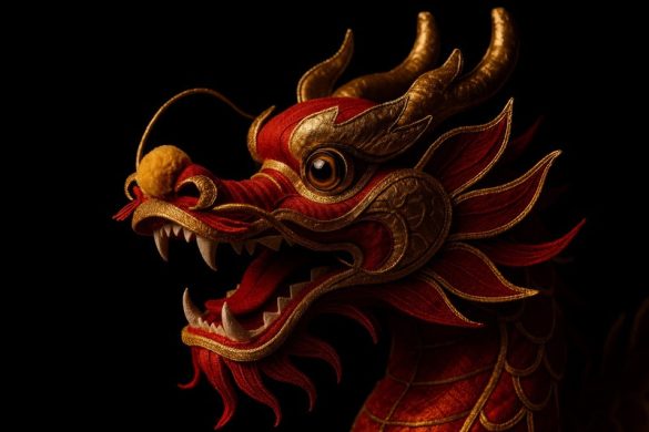 DANÇA DO DRAG​​ÃO NO ANO NOVO LUNAR art Rafael Vaz