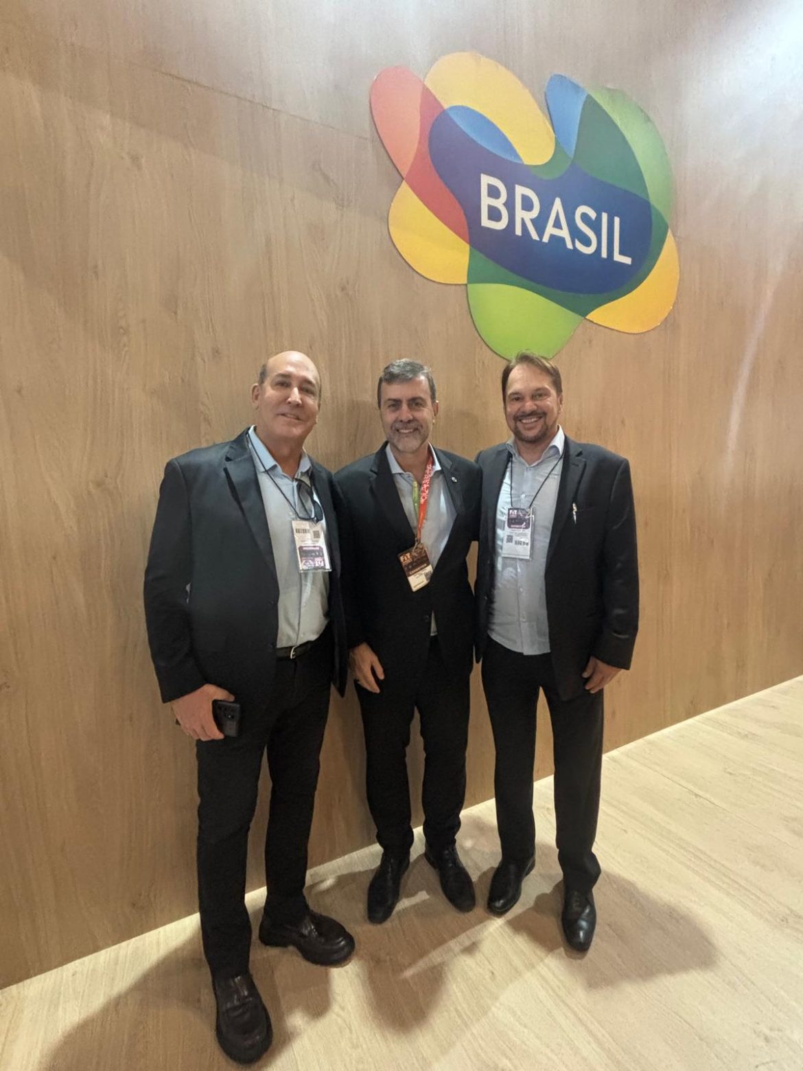 Márcio Pifano, Marcelo Freixo e Roberto Fuzetti