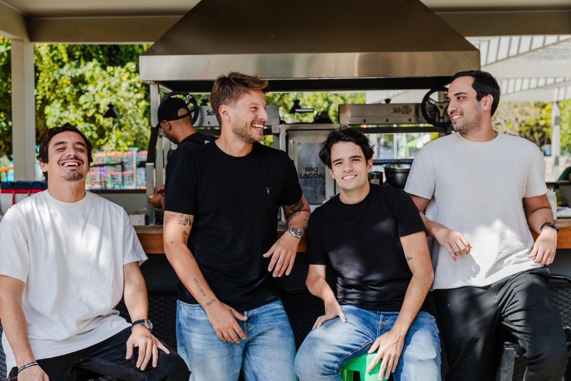 Igor Monteiro, Lucas Machado, Eduardo Lobarinhas e Pedro Ramalho - Foto: Leonardo Marinho