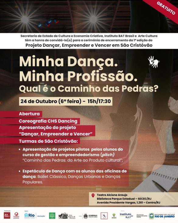 Minha Dança, Minha Profissao. Qual o Caminho das Pedras.