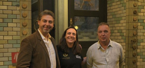 Eric Herrero ,Clara Paulino e Bayard Boiteux Eric Herrero ,Clara Paulino e Bayard Boiteux