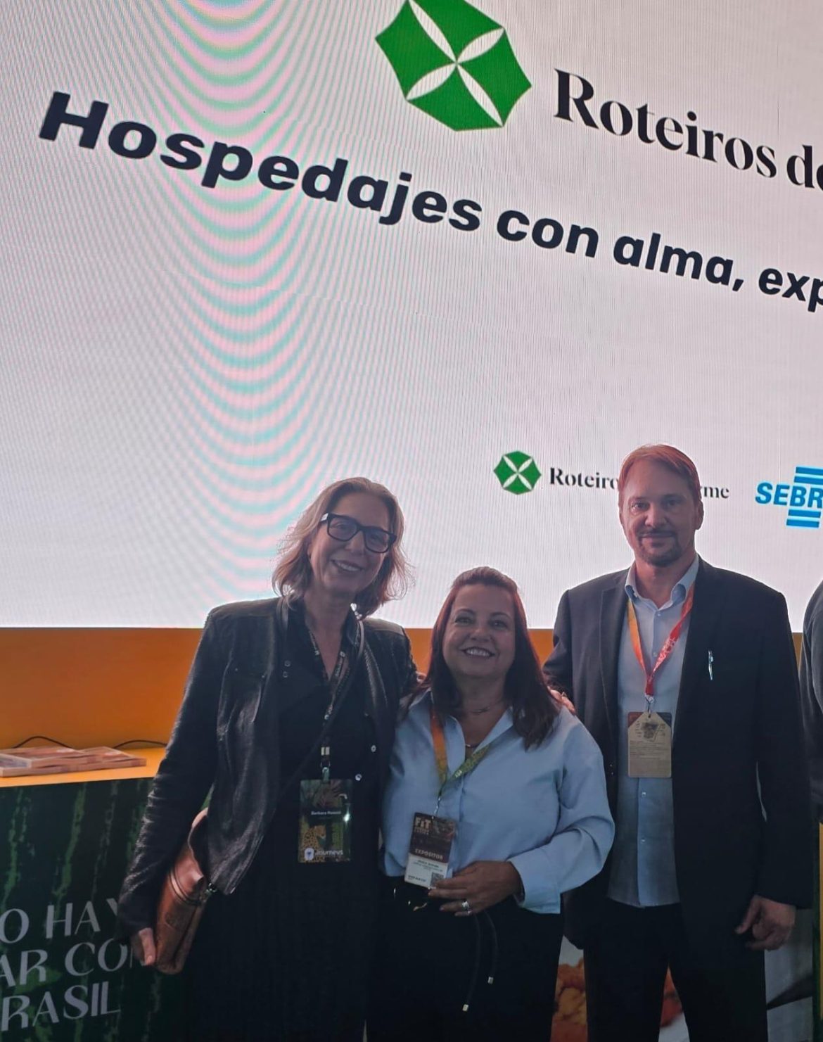 Barbara Ronchi (Diretora da Journeys DMC e proprietária da Vila d'Este Hotel), Monica Borobia e Roberto Fuzetti