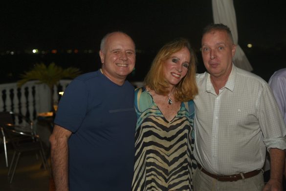 Chico Vartulli ,Zizi Magalhães e Bayard Boiteux Chico Vartulli ,Zizi Magalhães e Bayard Boiteux