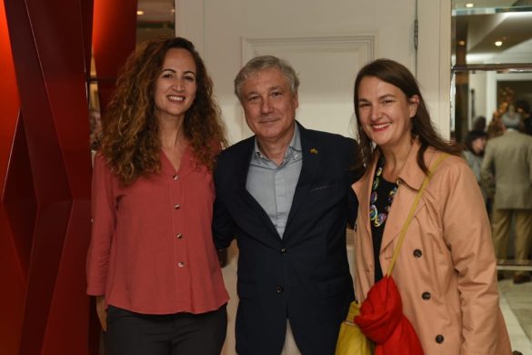 Sophie Barbara ,Luiz Strauss e Martina Farmbauer Sophie Barbara ,Luiz Strauss e Martina Farmbauer