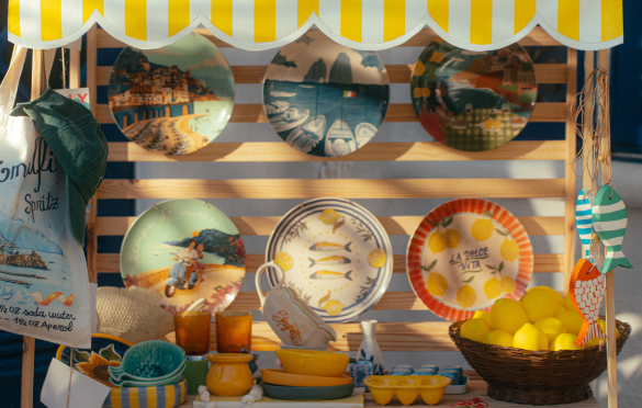 Spoleto traz o Verão Italiano à mesa na Coleção de Pratos 2025