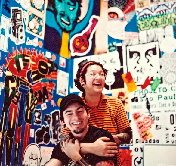 Mariana Martins e Baixo Ribeiro, fundadores da Choque Cultural - Foto; Rui Mendes