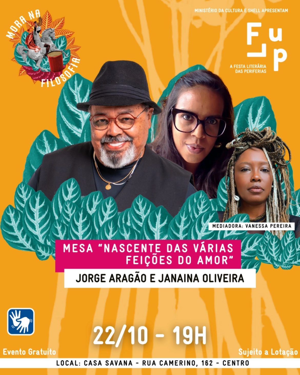 Jorge Aragão encerra o “Mora na Filosofia” com uma roda sobre as várias feições do amor em sua obra