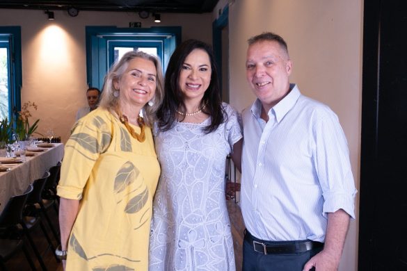Constança Carvalho ,Sylvia FAILLACE e Bayard Boiteux Constança Carvalho ,Sylvia FAILLACE e Bayard Boiteux