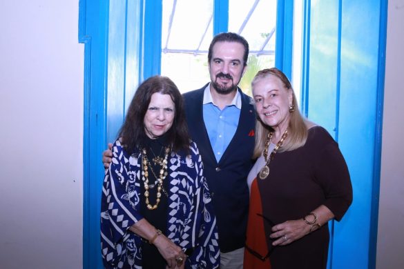 Vanda Klabin ,Sérgio Chamone e Sueli Lobo Lima Vanda Klabin ,Sérgio Chamone e Sueli Lobo Lima