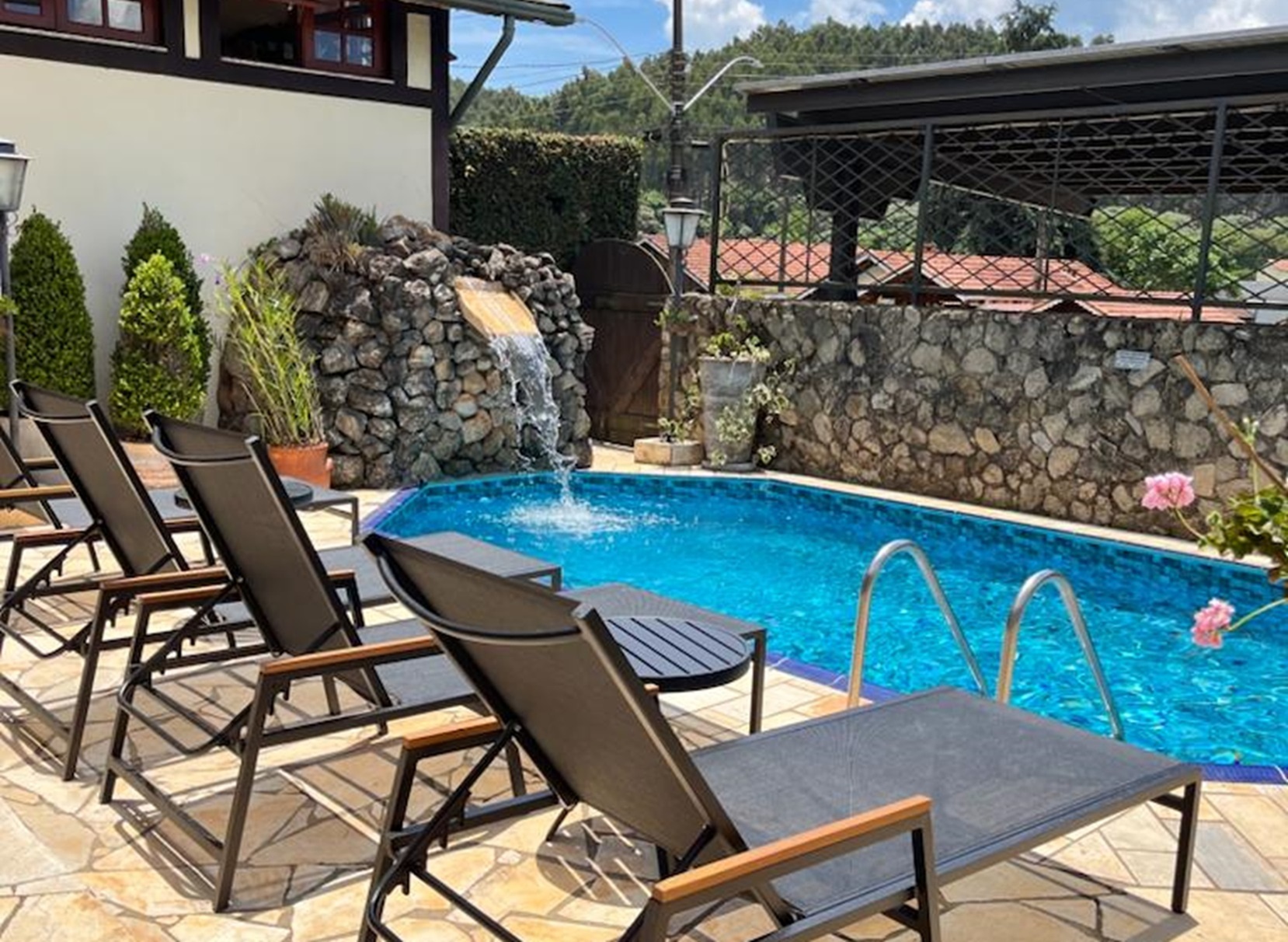 Piscina da Pousada Águia Dourada Monte Verde (MG)