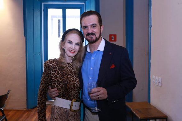 Baronesa Diana Macedo e Sérgio Chamone Baronesa Diana Macedo e Sérgio Chamone