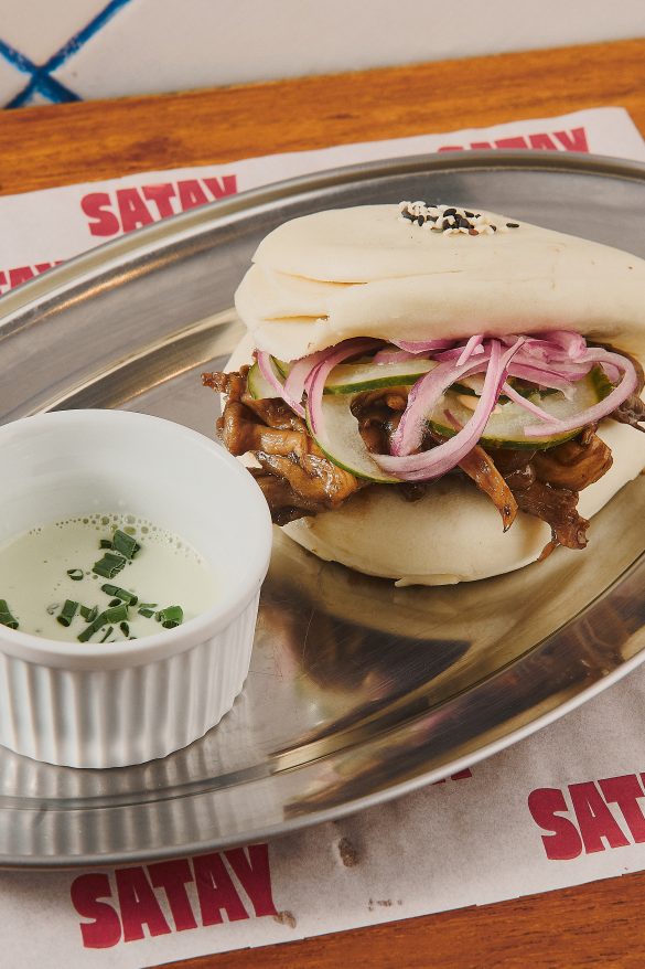 Bao de cogumelo Bao de cogumelo