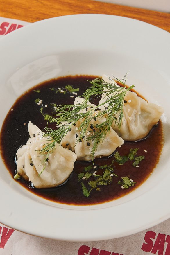 Gyosa de porco Gyosa de porco