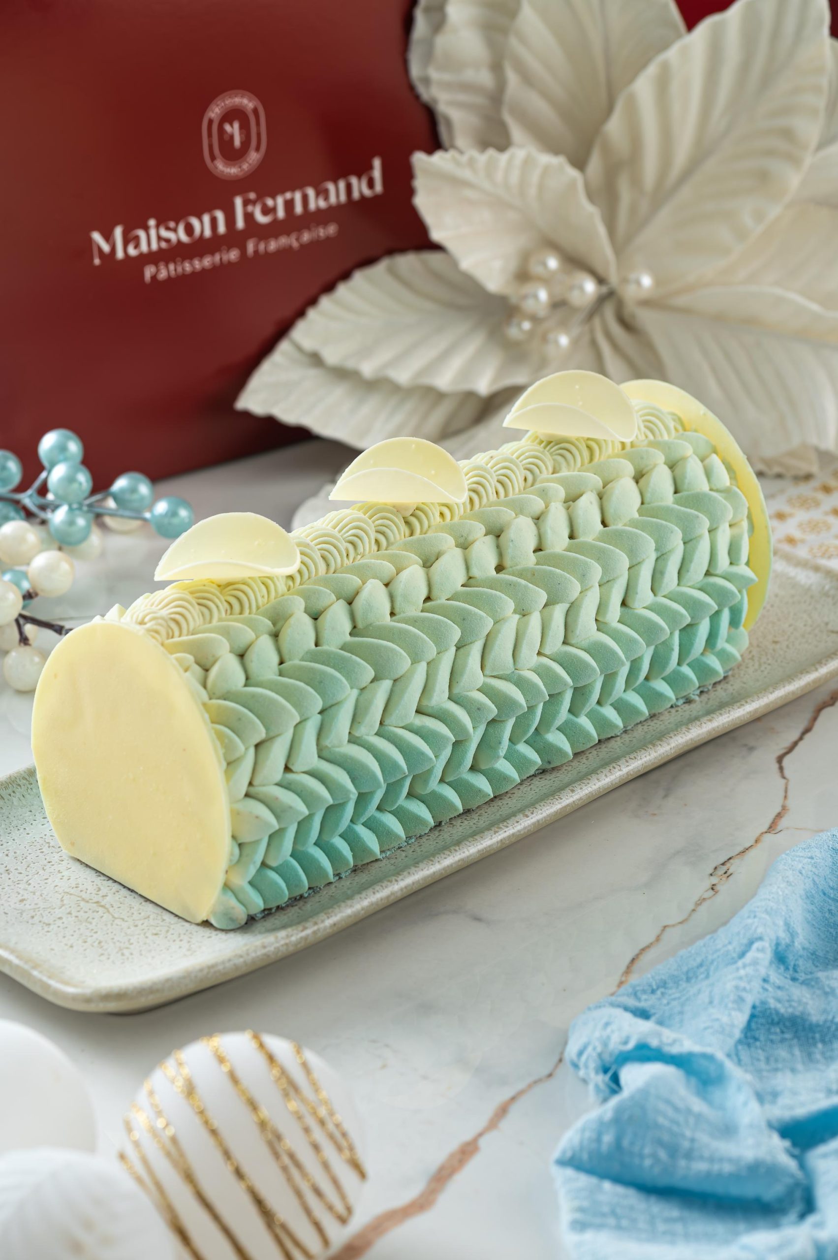 Maison Fernand - Bûche de Noël - Speculoos com Avelã - Foto; Tomás Vélez