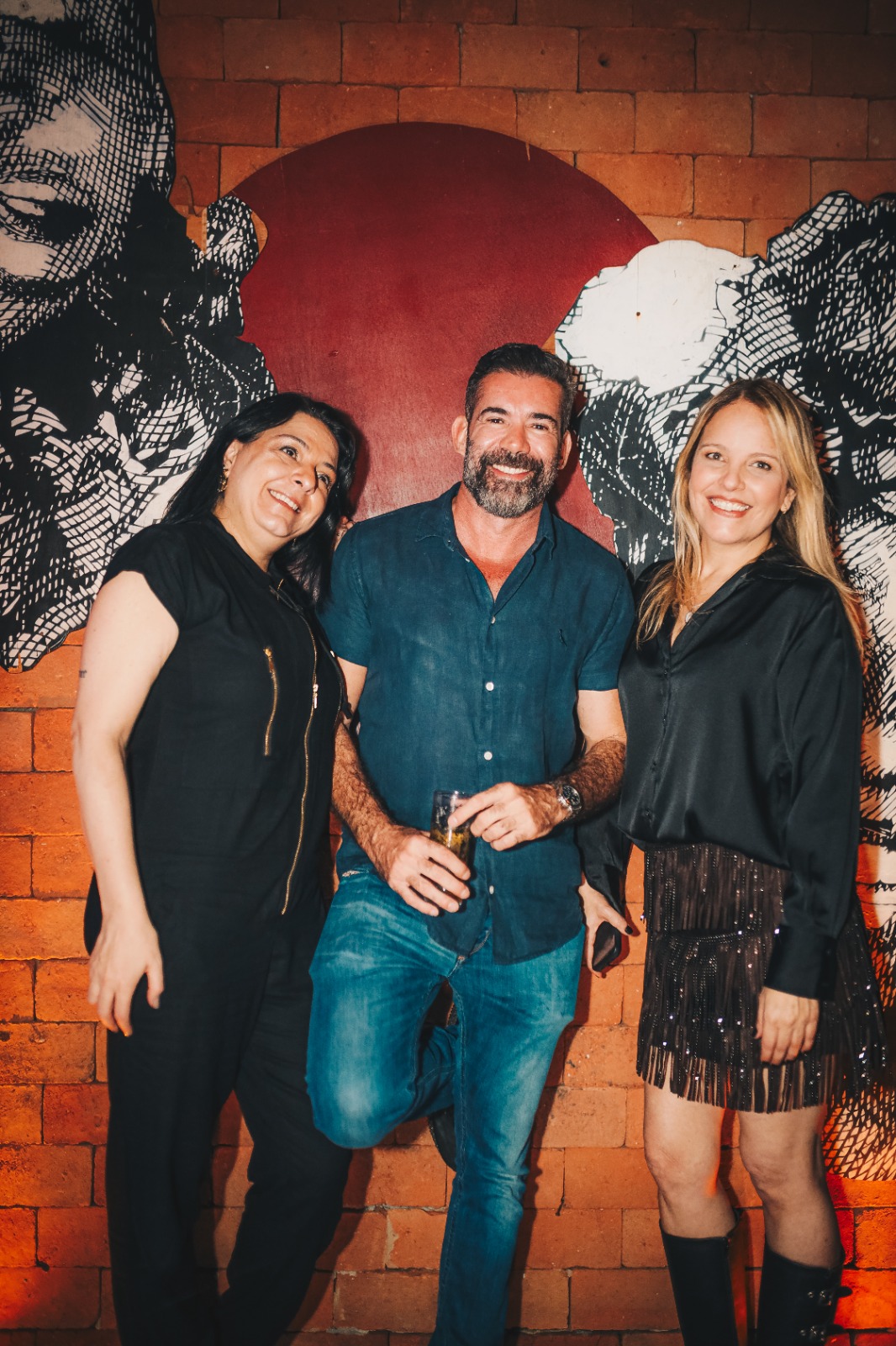 Marcela Alarcon, Adriano Abrantes e Beta Peixoto Marcela Alarcon, Adriano Abrantes e Beta Peixoto