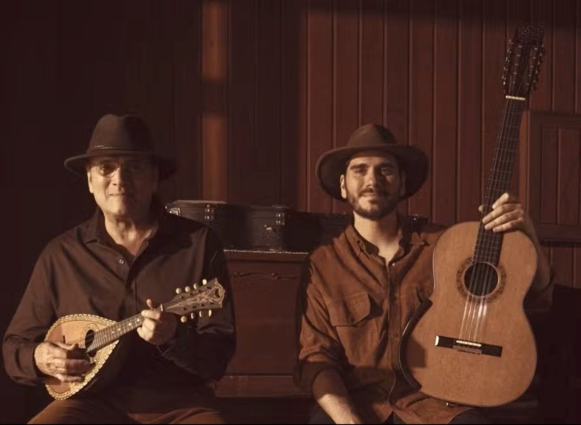 Pai e Filho - Almir Sater e Gabriel Sater em turnê inédita - Foto Renato Pagliacci