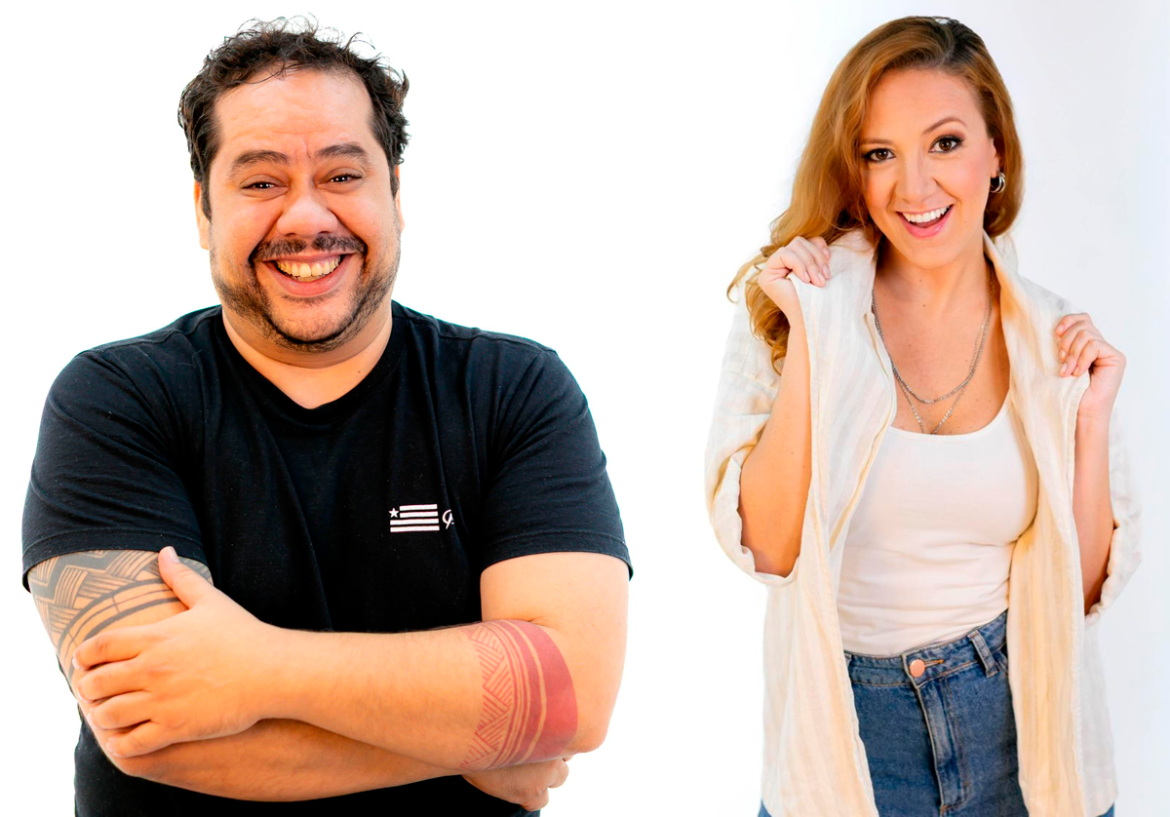 Pedro Benevides e Bia Guedes no Nolita Roastery