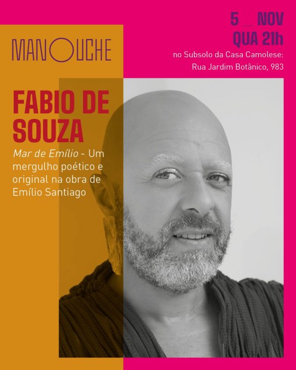 Fabio de Souza festeja um ano de “Mar de Emílio”,