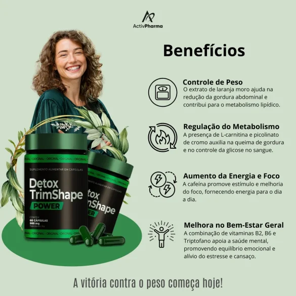 Detox TrimShape Queima Gordura Extrema