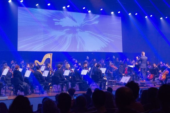 Concerto de abertura dos 60 anos do ECA - Ocam, Sinfônica Heliópolis - Foto: Amanda Ferreira