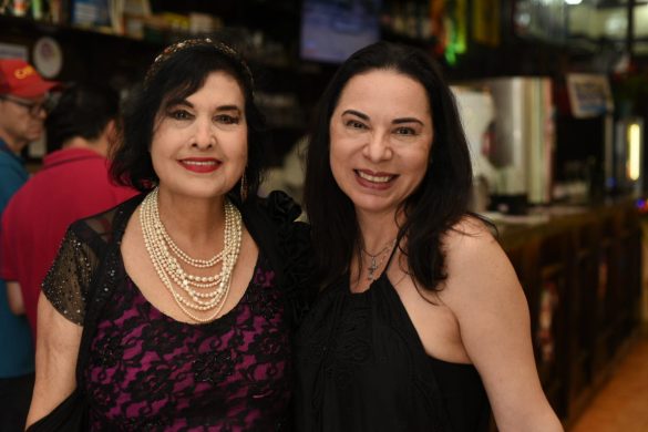 Sylvia Faillace e a cantora Hanna