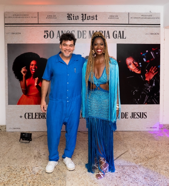 Cláudio Gabriel com Maria Gal Cláudio Gabriel com Maria Gal