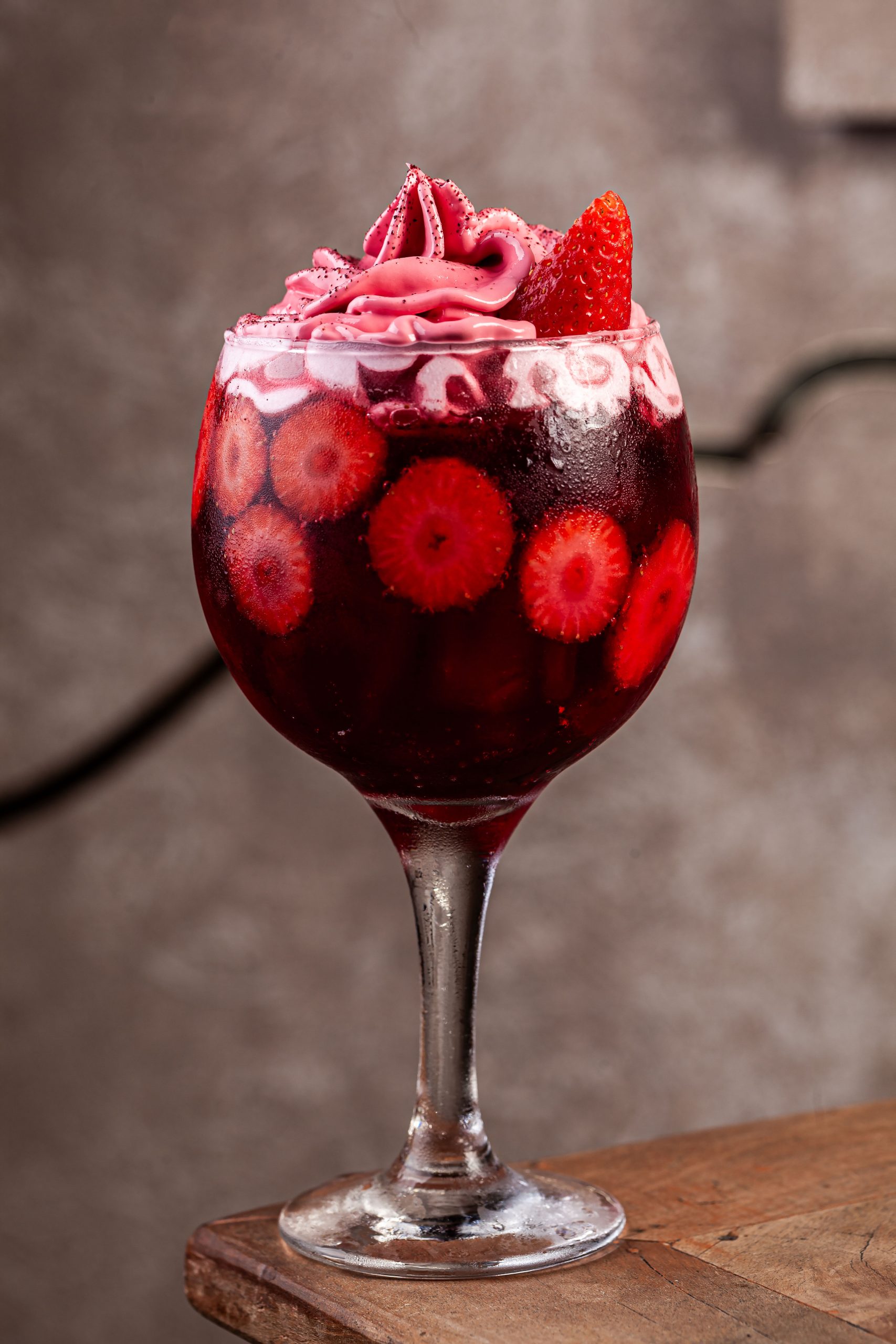 Drink Morango - Foto: _Genaro Braga - Sobrado da Cidade