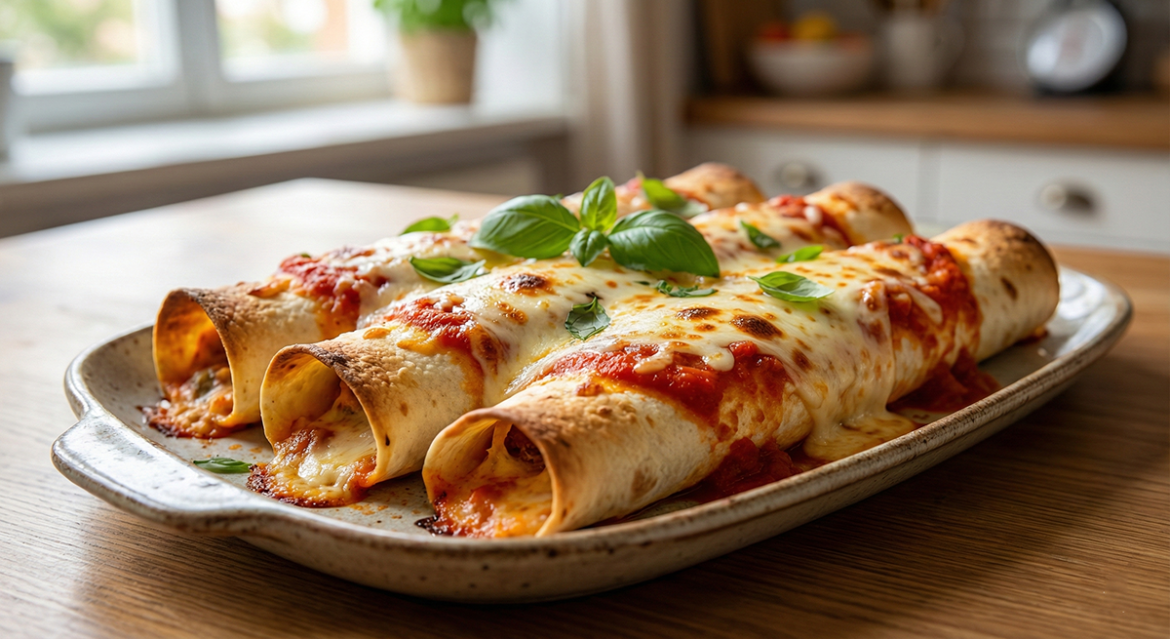 Receita de Wrap de Lasanha na Air Fryer: Fácil, rápido e cremoso