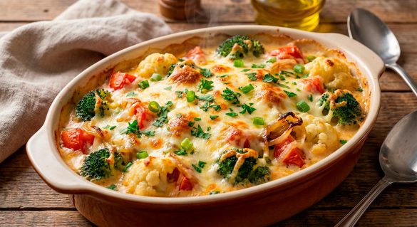 Gratinado Fit Cremoso: O jantar Low Carb para comer sem culpa
