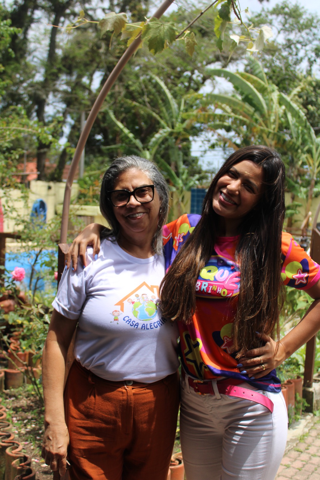 Márcia Damasceno e Jaqueline Sobrinho Casa de Apoio Alegria Recreio Shopping