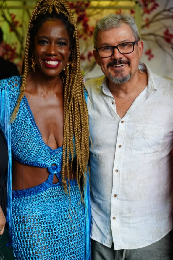 Maria Gal e Edmilson Barros – Foto: Frederico Souza Maria Gal e Edmilson Barros - Foto: Frederico Souza