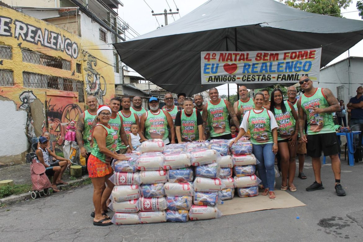 Natal solidário em Realengo
