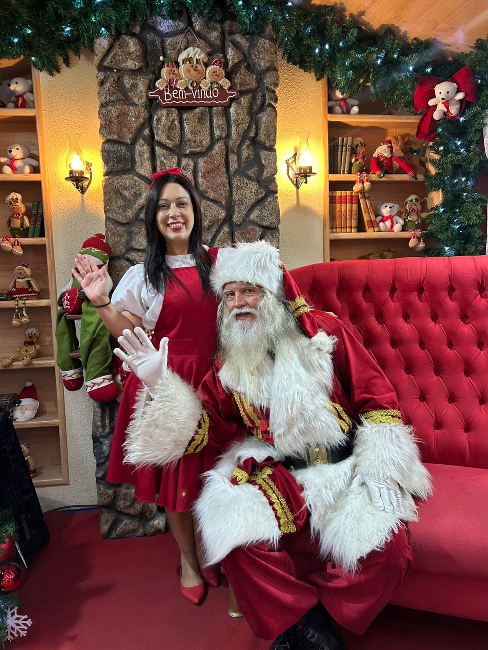 Papai Noel: onde registrar fotos com o Bom Velhinho nos shoppings do Rio 8 Papai Noel West Shopping - Foto: Carolina Nogueira