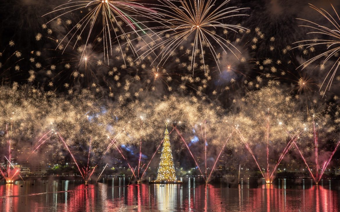 Orleans de Sá assina a maior obra cenográfica individual do Brasil: a Árvore do Rio 2025, na Lagoa