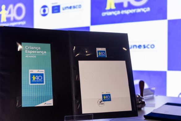 GEZ foi palco do lançamento do livro e selo comemorativo dos 40 anos de Criança Esperança