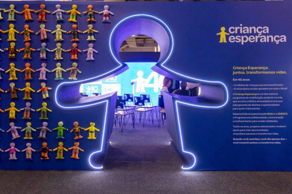 GEZ foi palco do lançamento do livro e selo comemorativo dos 40 anos de Criança Esperança