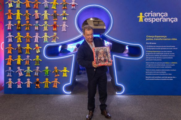 GEZ foi palco do lançamento do livro e selo comemorativo dos 40 anos de Criança Esperança