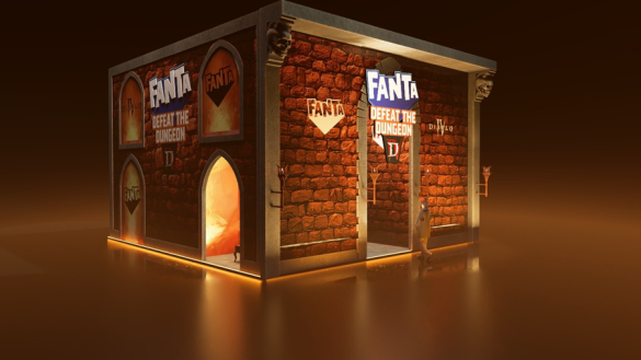 Fanta convida os visitantes da CCXP25