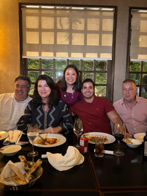 Liberado Junior ,Joana Teixeira ,Marcia Wu, Matheus Oliveira e Bayard Boiteux