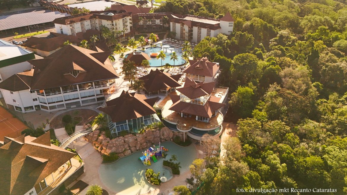 Vista aérea Recanto Cataratas