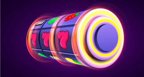 Como a cor e o movimento são usados no design de slots online