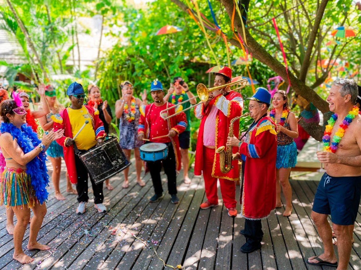 Resort Arcobaleno oferece dias de folia em família em clima de axé nostalgia