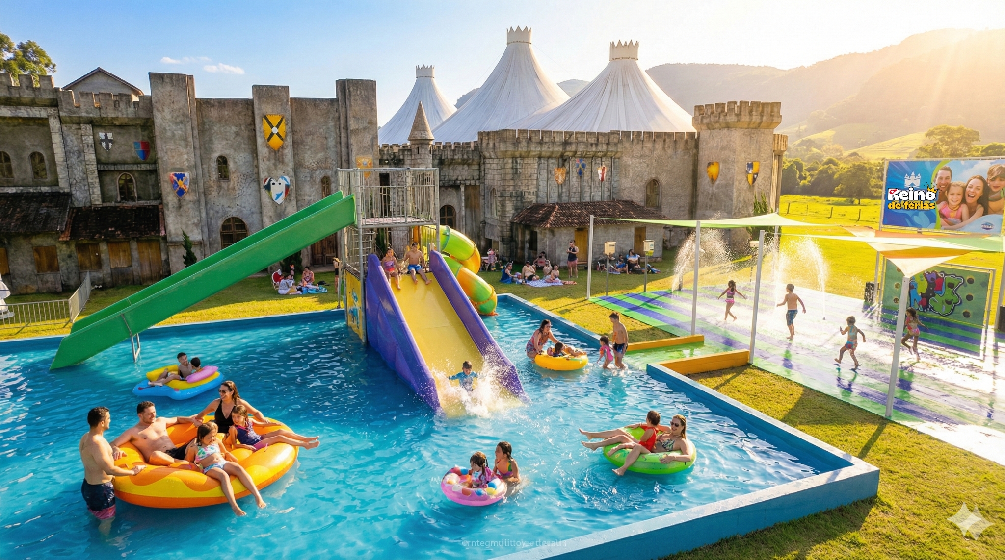 Brinquedo aquático - Le Canton