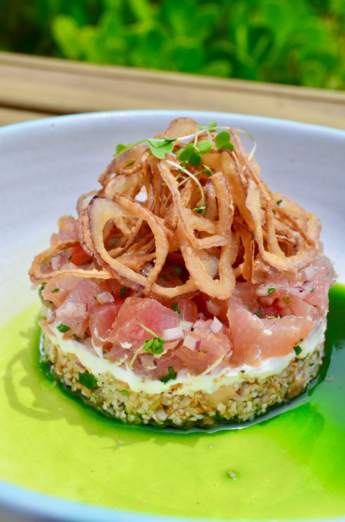 Clássico Beach Club - Atum com Tabule - Foto: Carolina Rodrigues